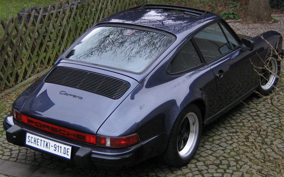 1986 Porsche 911 Coupé, preussischblaumetallic