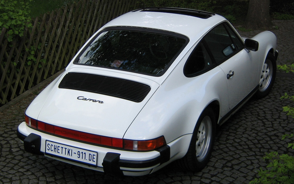 1987 Porsche 911 Coupé, grandprixweiss